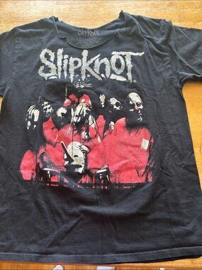 Men large slip, slipknot T-shirt